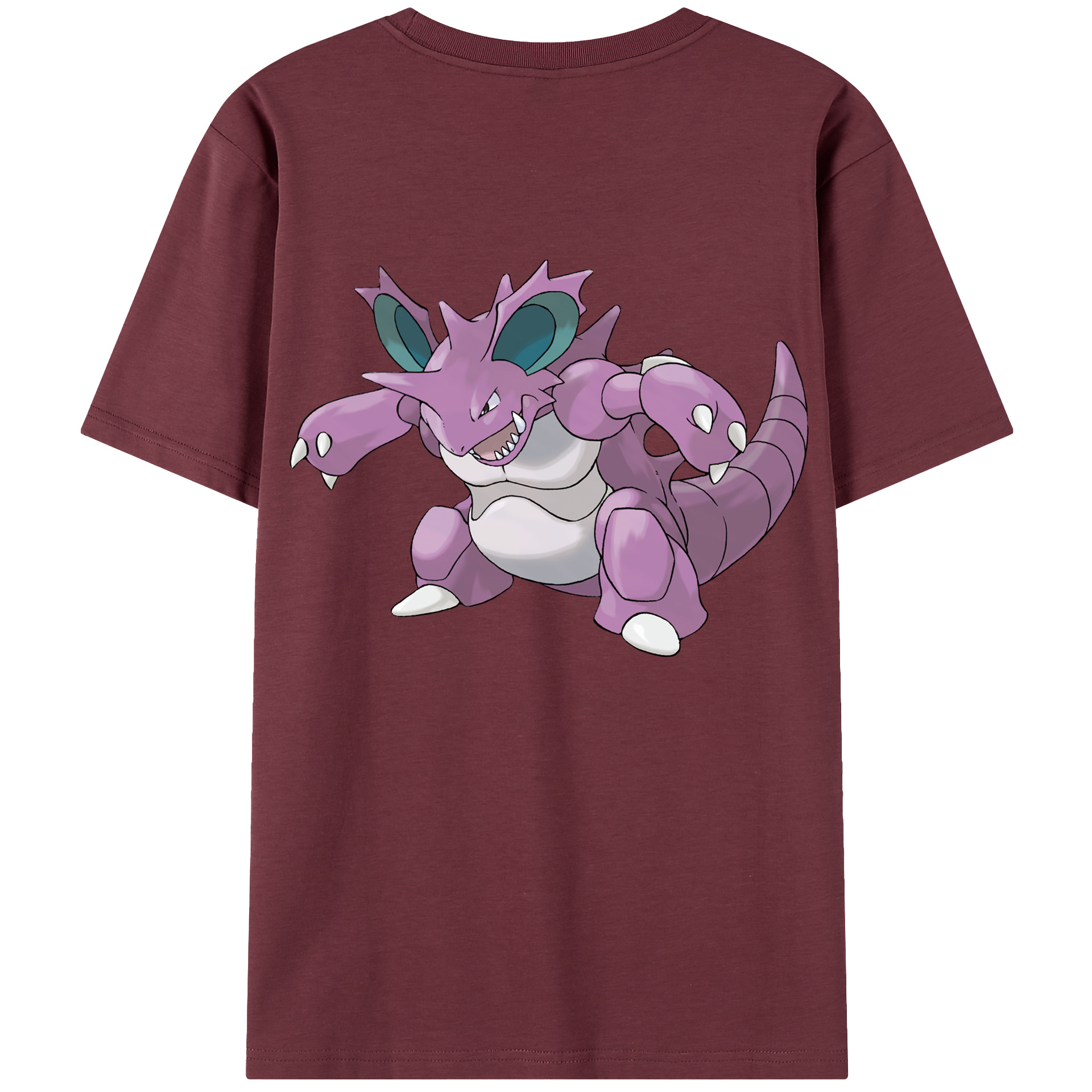 （画像用） ポケットモンスター Pokémon 綿100％半袖Tシャツ（背面プリント）